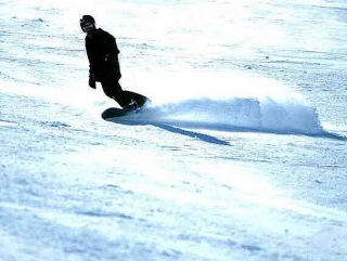  Caminata en snowboard en La Meije